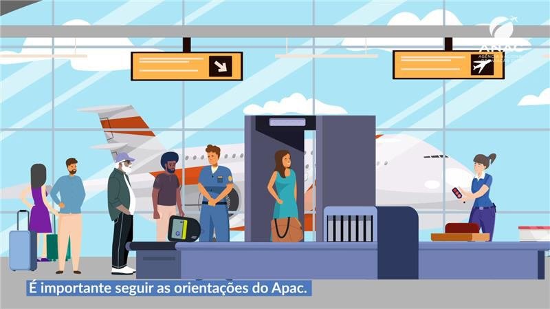 Anac lança vídeo educativo sobre inspeções de segurança em aeroportos