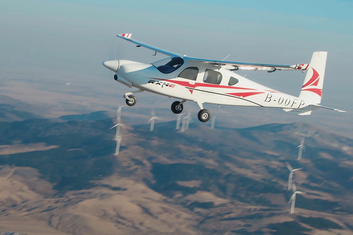 A aviação chinesa acaba de dar um importante salto para o futuro: seu primeiro avião elétrico foi certificado