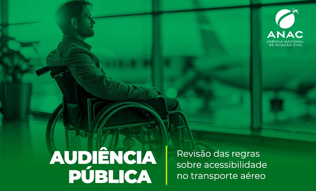 Anac ouve sociedade em audiência sobre acessibilidade no transporte aéreo