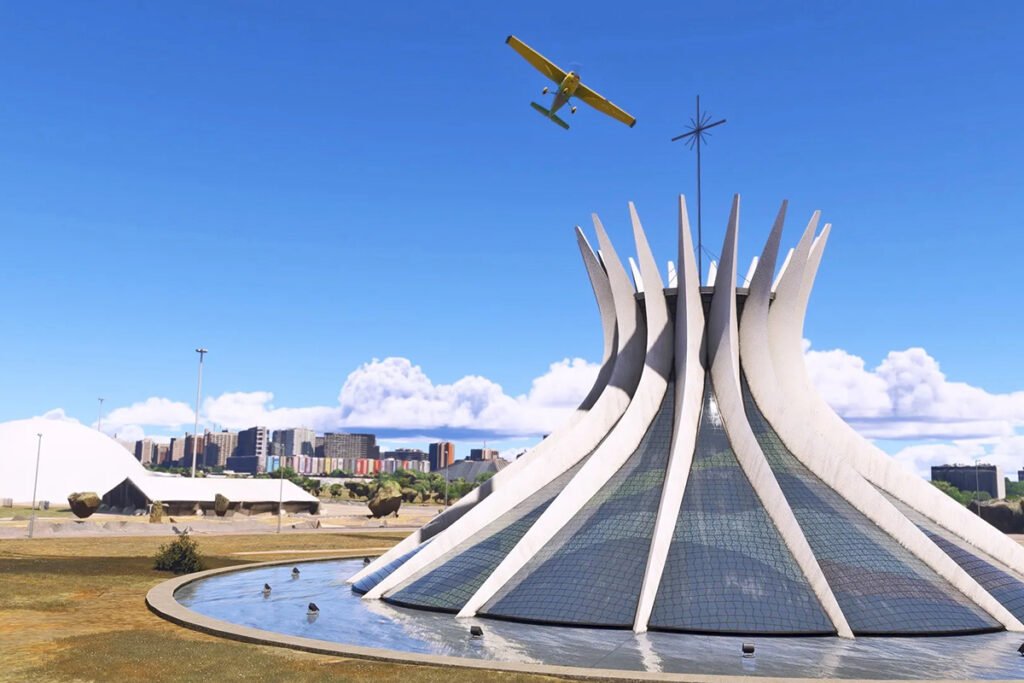 Atualização do cenário do Brasil chega ao Flight Simulator