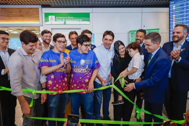 Governo Federal abre sala multissensorial para pessoas com TEA no aeroporto de Recife