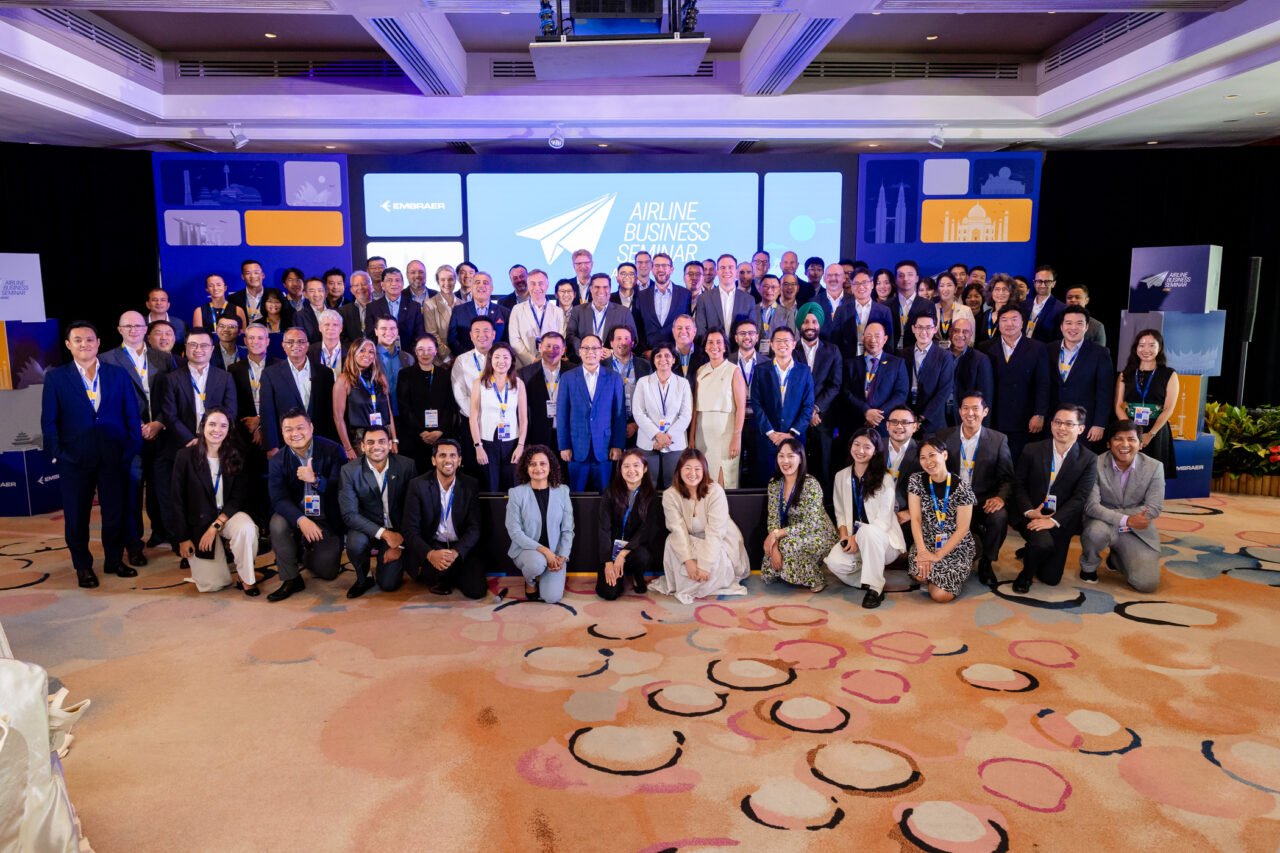 Seminário da Embraer com companhias aéreas da Ásia-Pacífico demonstra o dinamismo do mercado da região