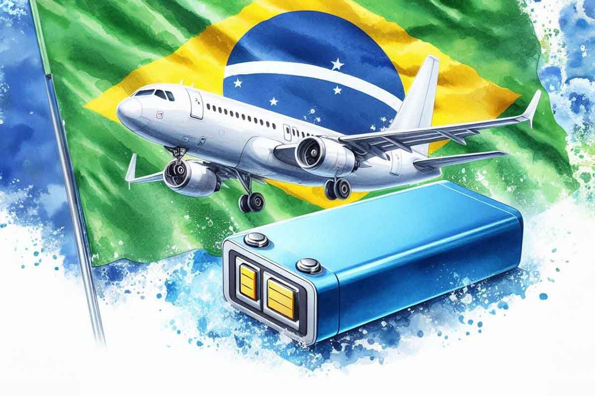 ANAC soa o sinal vermelho para o transporte de baterias de lítio em voos comerciais no Brasil