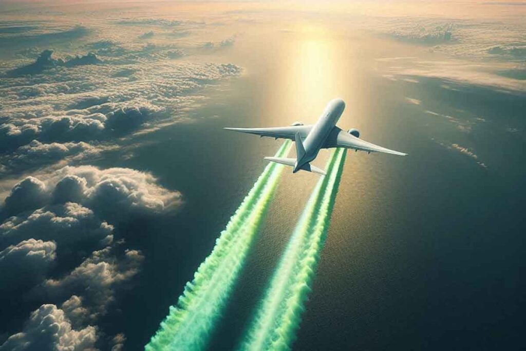 Rolls-Royce lidera projeto para reduzir as trilhas de condensação com o combustível sustentável de aviação